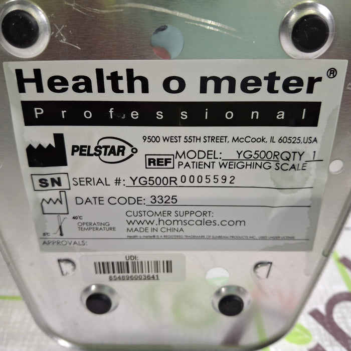 Health O Meter YG500R Top Load Scale