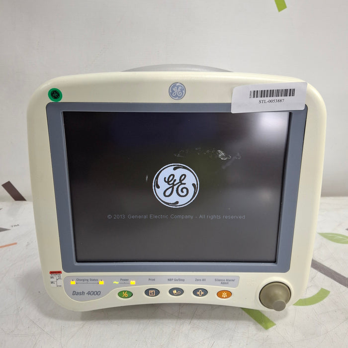 GE Healthcare Dash 4000 - Masimo SpO2 Patient Monitor