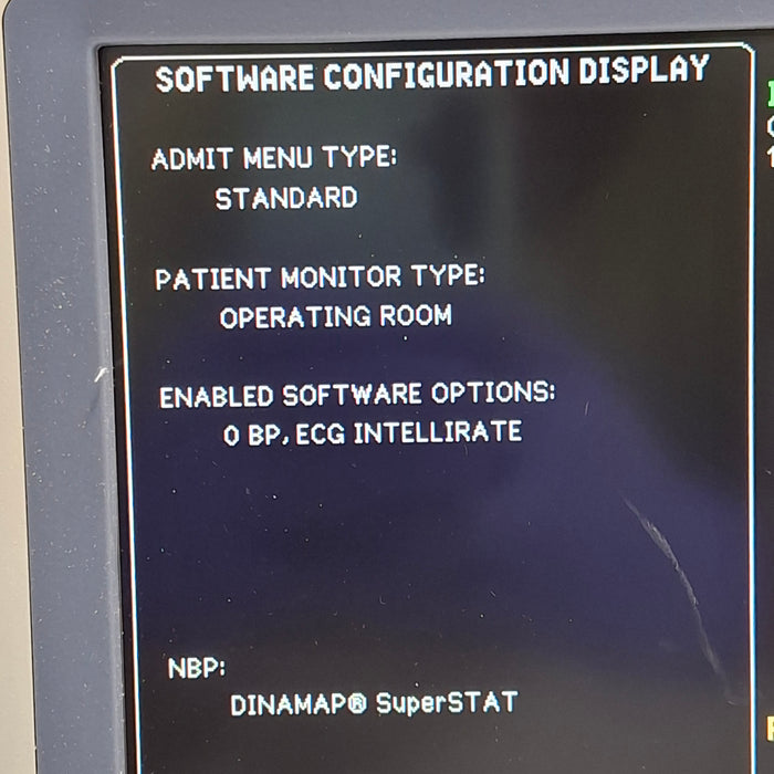 GE Healthcare Dash 4000 - GE/Nellcor SpO2 Patient Monitor