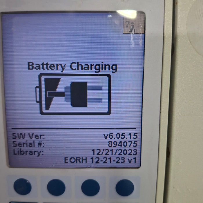 Baxter Sigma Spectrum 6.05.15 with B/G Battery Infusion Pump