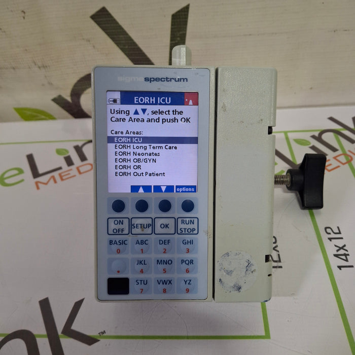 Baxter Sigma Spectrum 6.05.15 with B/G Battery Infusion Pump