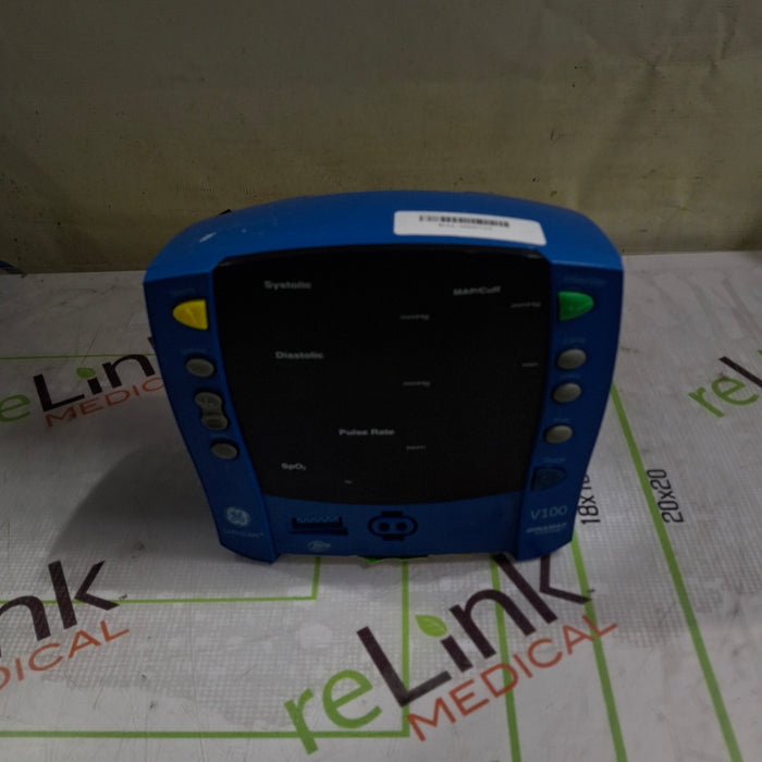 GE Healthcare Dinamap V100 - NIBP, SpO2 Vital Signs Monitor