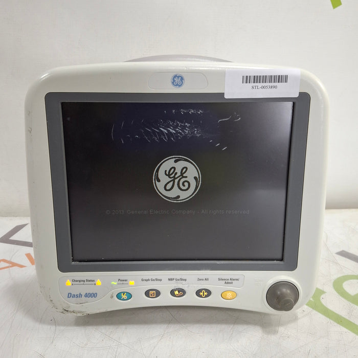 GE Healthcare Dash 4000 - GE/Nellcor SpO2 Patient Monitor