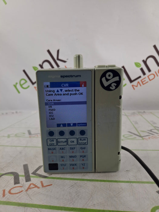Baxter Sigma Spectrum 6.05.14 with B/G Battery Infusion Pump
