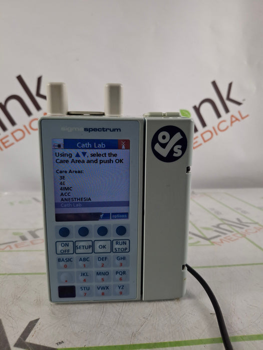 Baxter Sigma Spectrum 6.05.14 with A/B/G/N Battery Infusion Pump