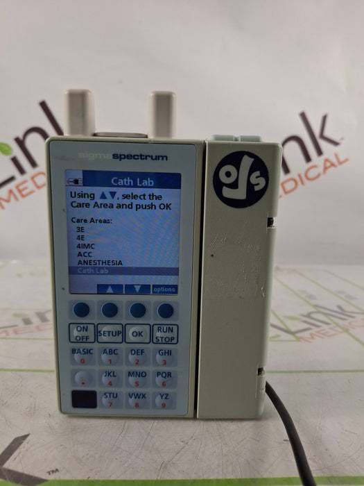 Baxter Sigma Spectrum 6.05.14 with A/B/G/N Battery Infusion Pump