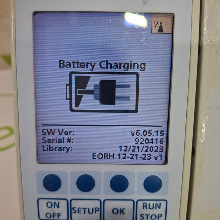 Baxter Sigma Spectrum 6.05.15 with B/G Battery Infusion Pump