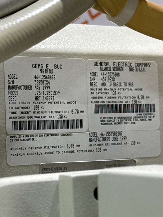 GE Healthcare AMX 4 Plus Portable X-Ray Unit