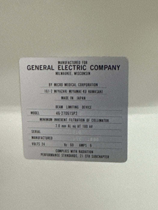 GE Healthcare AMX 4 Plus Portable X-Ray Unit