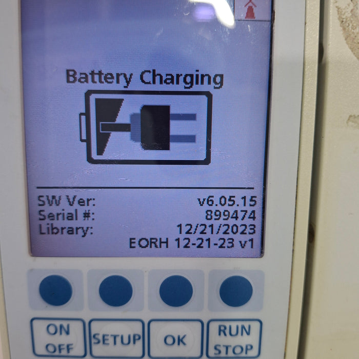 Baxter Sigma Spectrum 6.05.15 with B/G Battery Infusion Pump