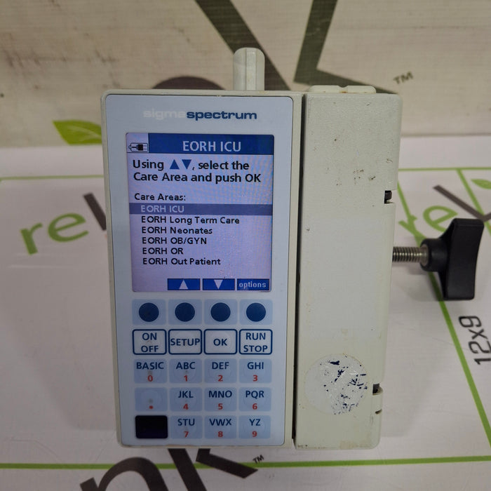 Baxter Sigma Spectrum 6.05.15 with B/G Battery Infusion Pump