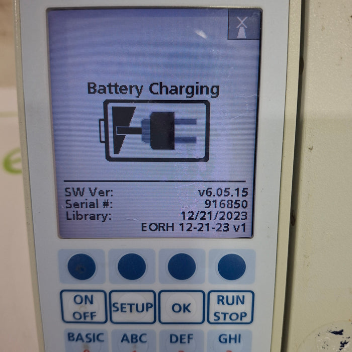 Baxter Sigma Spectrum 6.05.15 with B/G Battery Infusion Pump