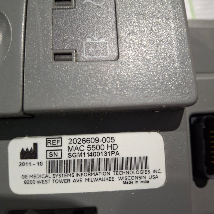GE Healthcare MAC 5500 HD ECG without CAM Module