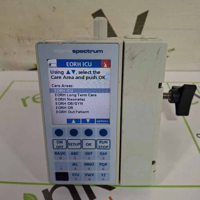 Baxter Sigma Spectrum 6.05.15 with B/G Battery Infusion Pump