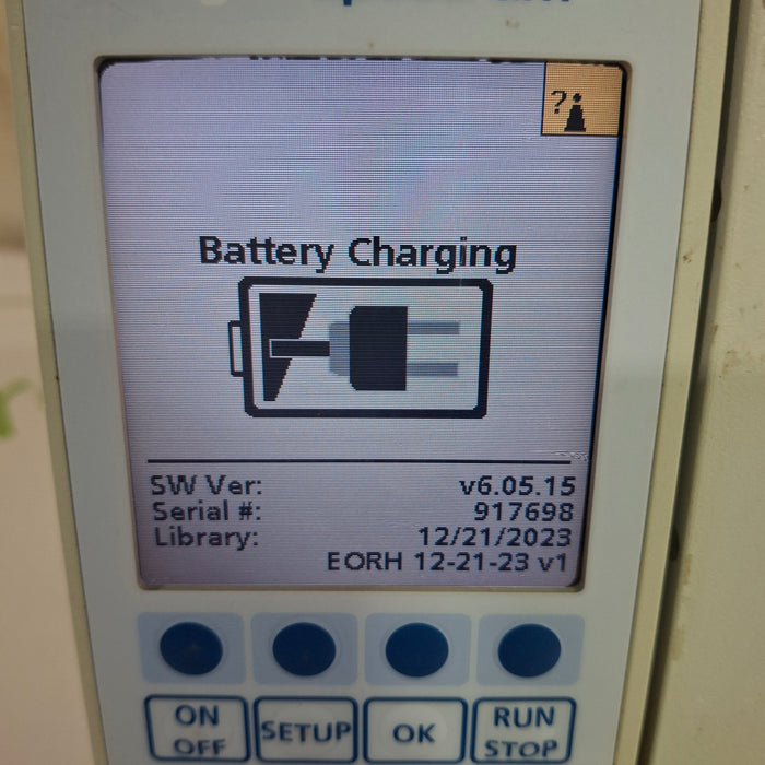 Baxter Sigma Spectrum 6.05.15 with B/G Battery Infusion Pump