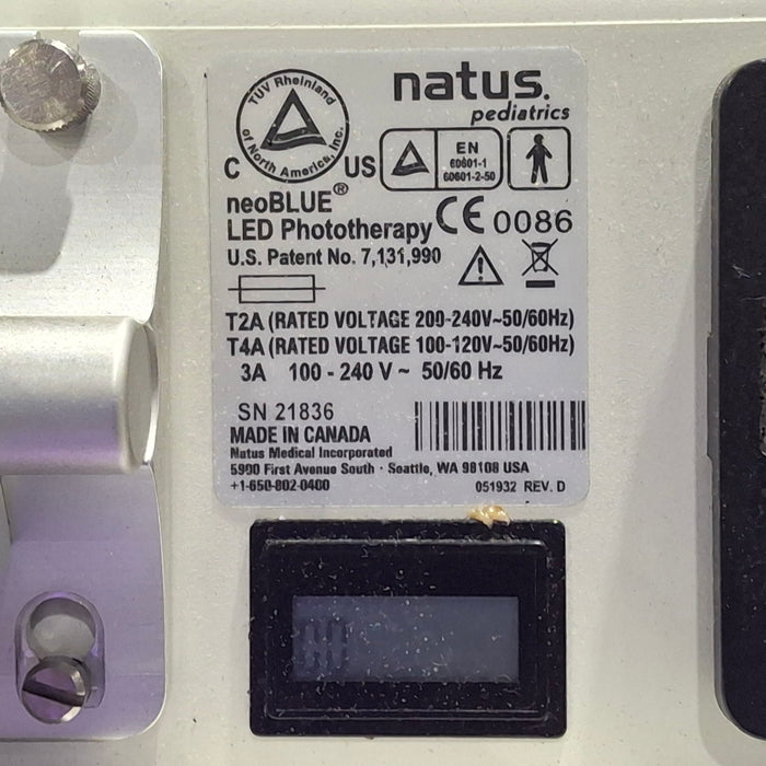 Natus NeoBlue LED Phototherapy System