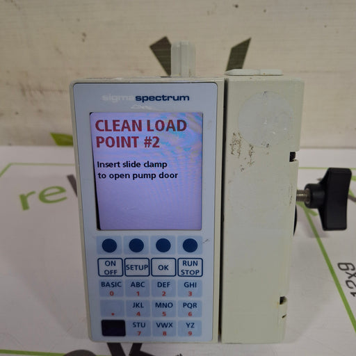 Baxter Baxter Sigma Spectrum 6.05.15 with B/G Battery Infusion Pump Infusion Pump reLink Online