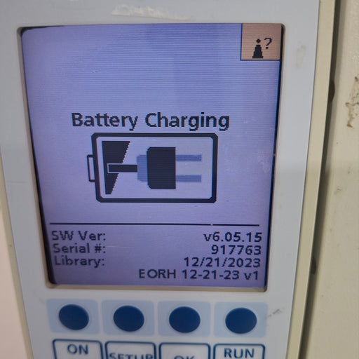 Baxter Baxter Sigma Spectrum 6.05.15 with B/G Battery Infusion Pump Infusion Pump reLink Online