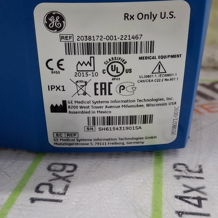 GE Healthcare Dinamap V100 - NIBP, SpO2 Vital Signs Monitor