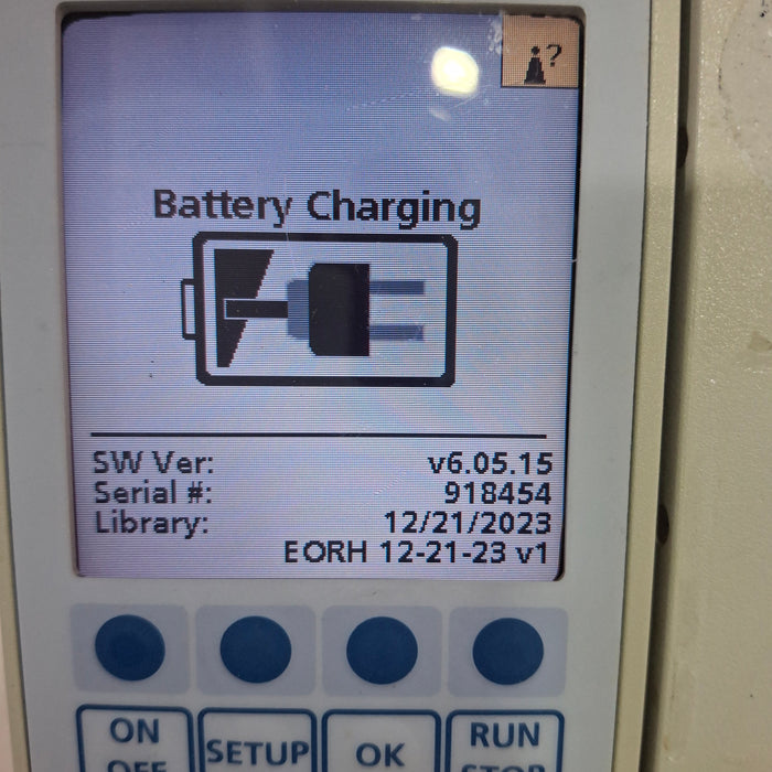 Baxter Sigma Spectrum 6.05.15 with B/G Battery Infusion Pump