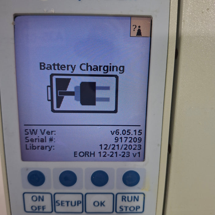 Baxter Sigma Spectrum 6.05.15 with B/G Battery Infusion Pump