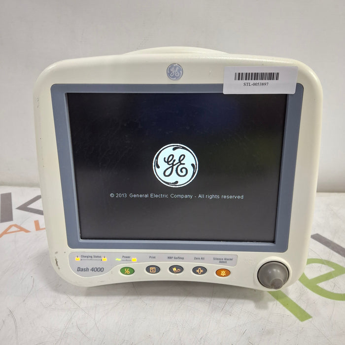 GE Healthcare Dash 4000 - Masimo SpO2 Patient Monitor