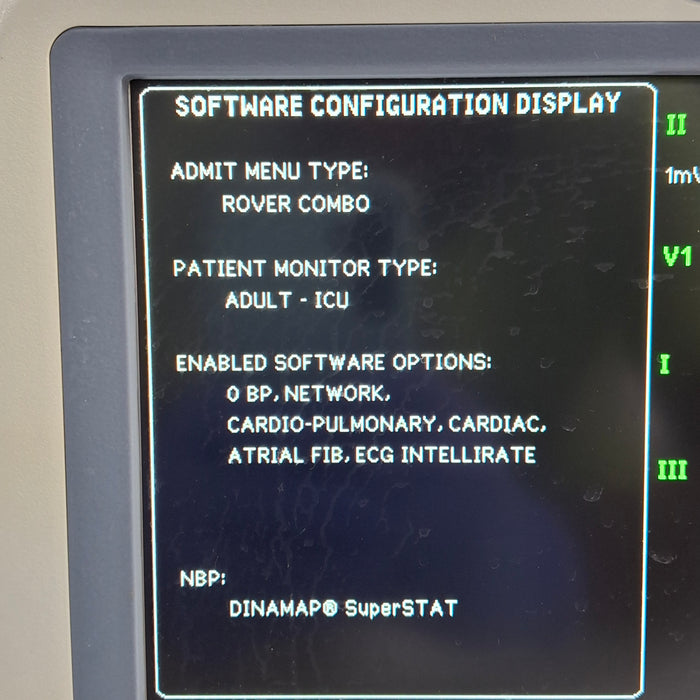 GE Healthcare Dash 4000 - Masimo SpO2 Patient Monitor
