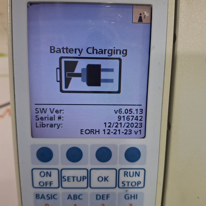 Baxter Sigma Spectrum 6.05.13 with B/G Battery Infusion Pump