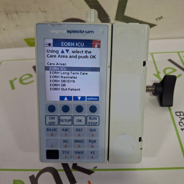 Baxter Sigma Spectrum 6.05.15 with B/G Battery Infusion Pump