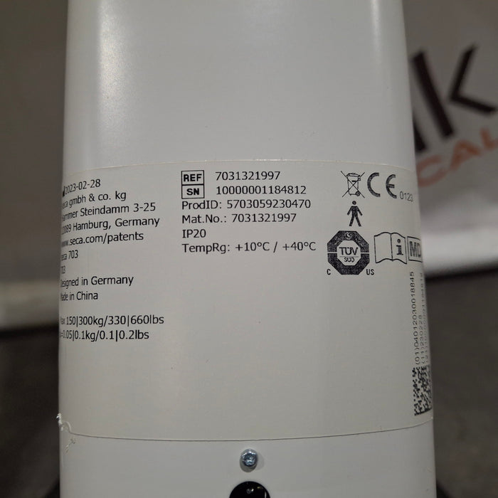 Seca Corp. 703 1321993 Digital Column Scale with BMI