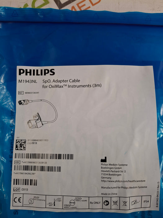 Philips IntelliVue X2 Monitor - OxiMax SpO2