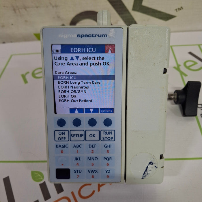 Baxter Sigma Spectrum 6.05.13 with B/G Battery Infusion Pump