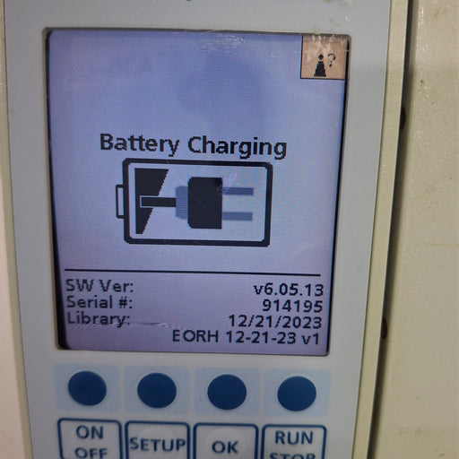 Baxter Baxter Sigma Spectrum 6.05.13 with B/G Battery Infusion Pump Infusion Pump reLink Online