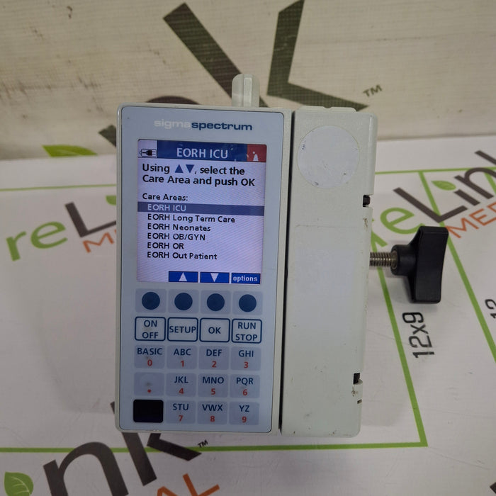 Baxter Sigma Spectrum 6.05.15 with B/G Battery Infusion Pump