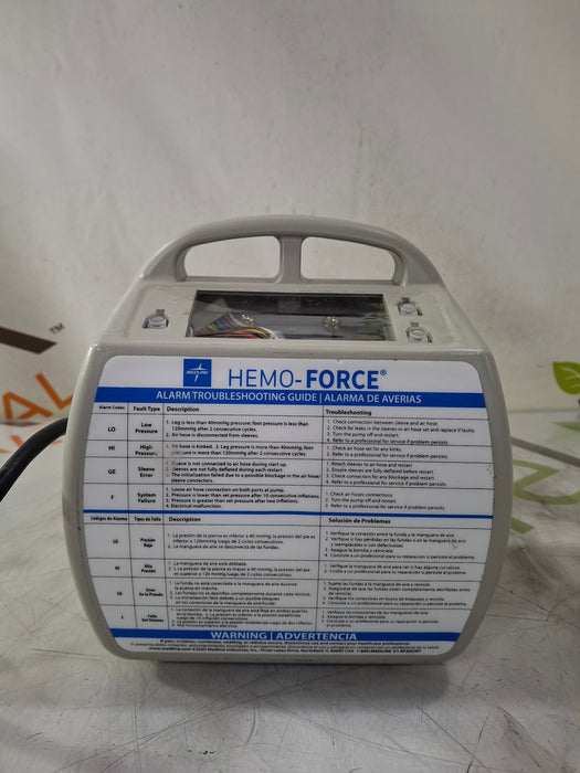 Medline Hemo-Force MDS-600 INT2 DVT Compression Pump