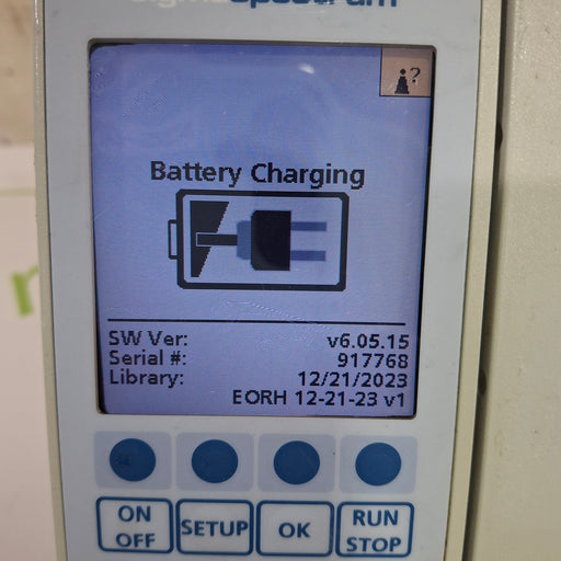 Baxter Baxter Sigma Spectrum 6.05.15 with B/G Battery Infusion Pump Infusion Pump reLink Online