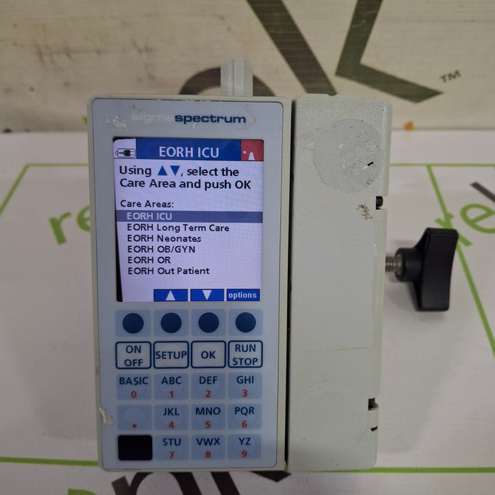 Baxter Sigma Spectrum 6.05.15 with B/G Battery Infusion Pump