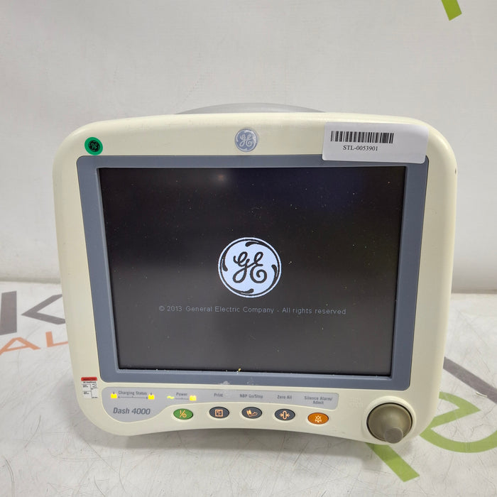 GE Healthcare Dash 4000 - GE/Nellcor SpO2 Patient Monitor
