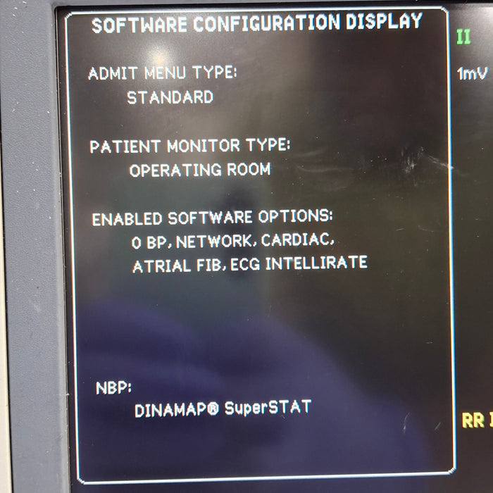 GE Healthcare Dash 4000 - GE/Nellcor SpO2 Patient Monitor