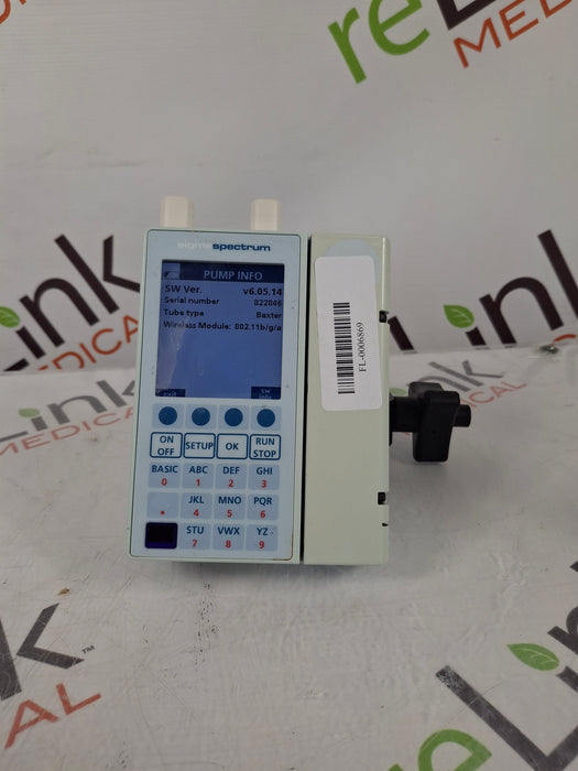 Baxter Sigma Spectrum 6.05.14 with A/B/G/N Battery Infusion Pump