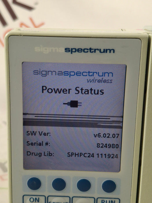 Baxter Sigma Spectrum 6.02.07 without Battery Infusion Pump