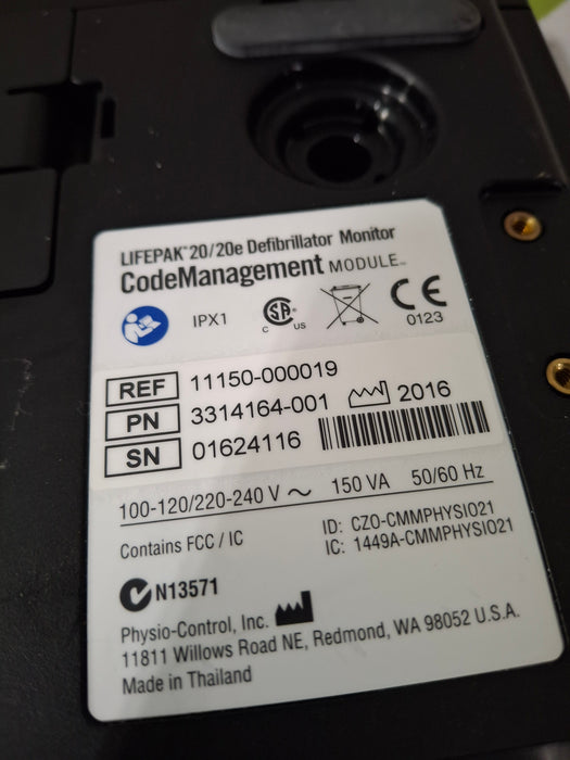 Physio-Control LifePak 20/20e Code Management Module