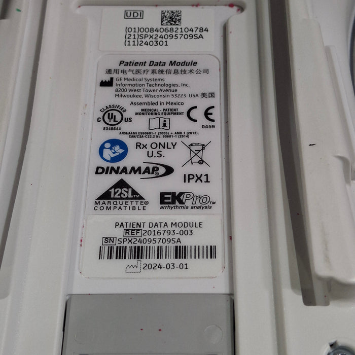 GE Healthcare PDM Masimo Patient Data Module