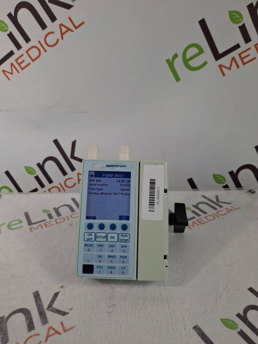 Baxter Sigma Spectrum 6.05.14 with A/B/G/N Battery Infusion Pump