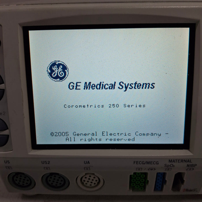 GE Healthcare Corometrics 250cx Series Model 259cx-c Fetal Monitor