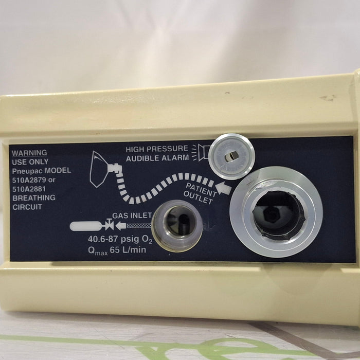 Smiths Medical 200D VentiPAC Ventilator
