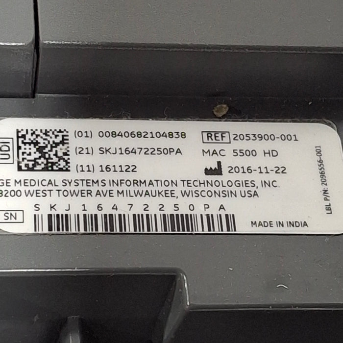 GE Healthcare MAC 5500 HD ECG without CAM Module