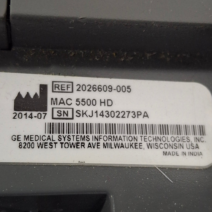 GE Healthcare MAC 5500 HD ECG without CAM Module