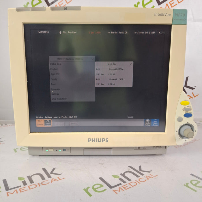 Philips IntelliVue MP70 - Anesthesia Patient Monitor