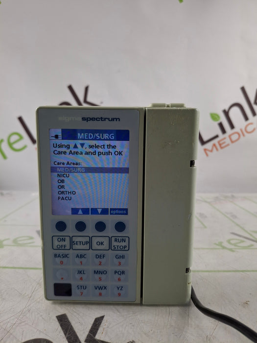 Baxter Sigma Spectrum 6.05.14 without Battery Infusion Pump